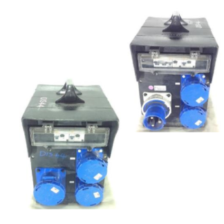 125A/1 > 1x 125A, 4x 63A (No Protection on 125A, RCD/MCB) [DIS44]