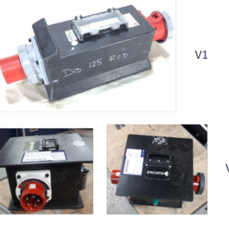 125A/3 > 1x125A/3, (Adjustable RCD) [DIS125RCD]