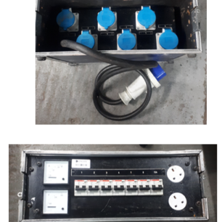 63A > 6x 32A, 2x 13A (Individual RCDs) [DIS18SA]