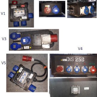 32A/3 > 3x 32A (Individual MCBs/RCDs) [DIS25B]
