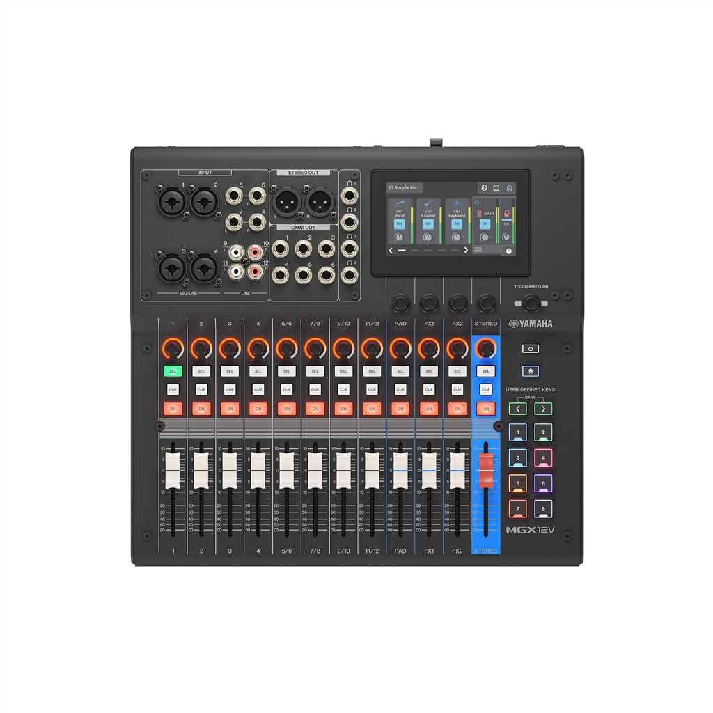 Yamaha MGX12V, 18 Channel with Vid Interface