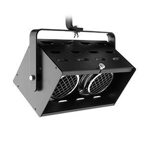 2 Way Molefay, 2x 650W 120V, 1 Circuit