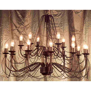 Verona Chandelier, 18 Arm