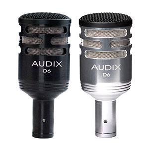 Audix D6 Cardioid Dynamic Bass Mic