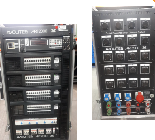 Avolites ART 2000, 48x 16A Channel Frame