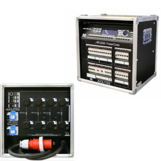 Avolites Power Cube, 12x 10A Dim, 6x 10A Dim/Hot, 6x 16A Hot, 63A 3ph Input.