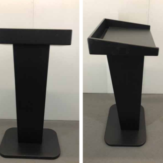 Lectern, Black Solid Wooden [LECTERN7]