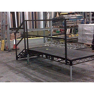Ambideck Handrail, 8ft (2.44m) Black