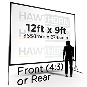 Monoblox Fast Fold Kit, 4:3, 12ft x 9ft (3.7m x 2.7m)