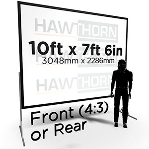 Monoblox Fast Fold Kit, 4:3, 10ft x 7.6ft (3m x 2.3m)