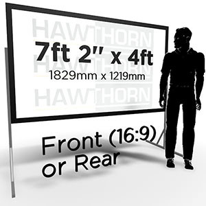 Monoblox Fast Fold Kit, 16:9, 7.2ft x 4ft (2.2m x 1.2m)