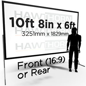 Monoblox Fast Fold Kit, 16:9, 10.8ft x 6ft (3.3m x 1.8m)