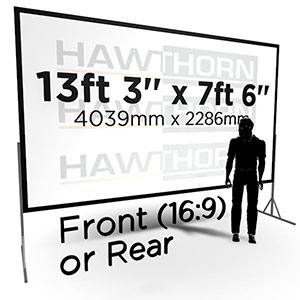 Monoblox Fast Fold Kit, 16:9, 13.3ft x 7.6ft