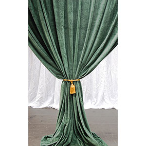 Greenwood Green 53A Velvet 4m x 4m (13ft x 13ft)
