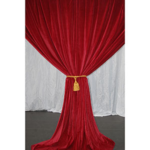Brick Red 41 Velvet 2.4m x 6.1m (8ft x 20ft)