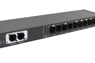 GigaJet PRO, Ethernet + Fibre > 8x DMX Node