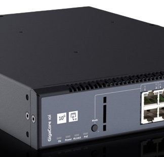 Luminex GigaCore 10. Gbit Ethercon Switch, 8 Port