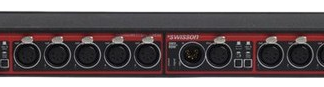 DMX Splitter, Swisson XSR-5R-5R RDM , 2 x 5 Way, Rack Mount