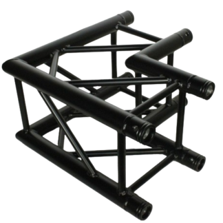 Prolyte S52, 2-Way Corner 90° Black