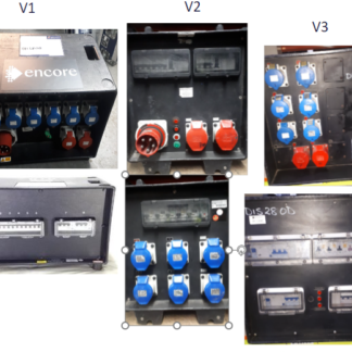 63A/3 > 2x 32A/3, 6x 32A (Indvidual RCDs/MCBs/RCBOs) [DIS28OD]