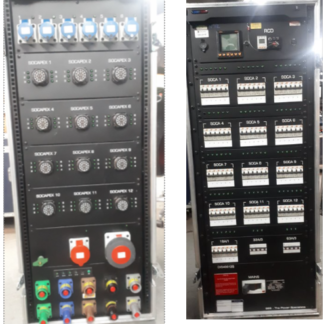400A > 1x 400A, 1x 63A/3, 1x 32A/3, 6x 16A, 12x Soca (Individual MCBs/RCBOs) [DIS40012S]