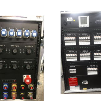 400A > 1x 400A, 1x 32A/3, 6x 16A, 6x Soca (Individual 16A MCBs/RCBOs) [DIS4006S]