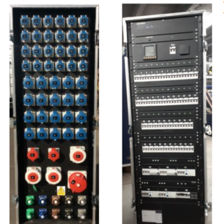 400A > 1x 400A, 1x 125A/3, 3x 63A/3, 2x 32A/3, 20x 32A, 24x 16A, 1x 13A (Individual MCBs/RCDs/RCBOs) [DIS400H]
