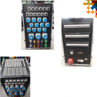 400A > 24x Weiland, 12x 32A, 3x 63A, 1x63A/3 (Individual RCDs) [DIS400HP]