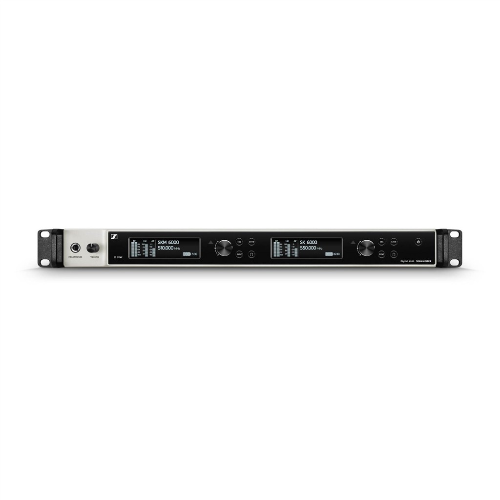 Sennheiser EM6000 Dante Digital 2 Channel Reciever (With Kit)