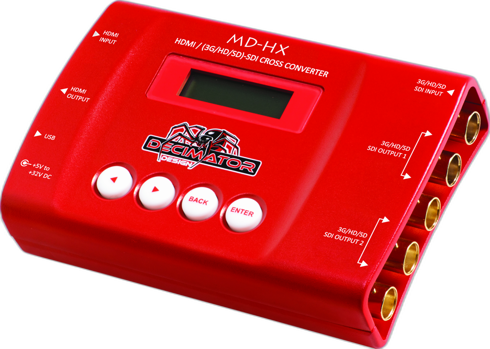 Decimator MD-HX, HDMI / SDI Cross Converter.